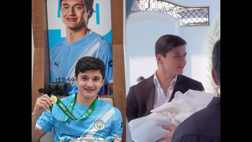 أسعد اللحظات يعيشها النجم الأوزبكي خوسانوف