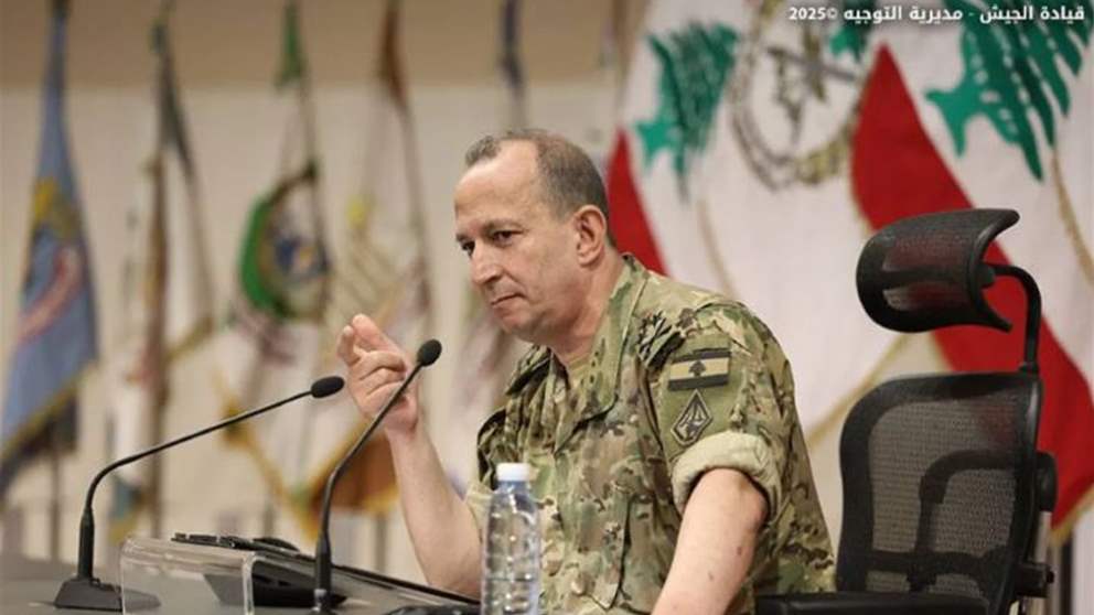 ​"بالرغم من حملات التحريض".. قائد الجيش: لن نتوانى عن تحمل مسؤولياتنا الوطنية 