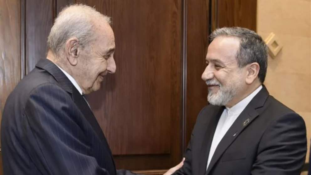 "تداعيات التصعيد".. بين بري وعراقجي 