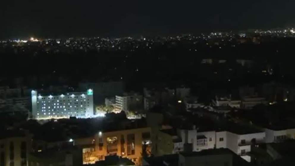 بالفيديو.. لحظة سقوط صاروخ لم ينفجر في الضاحية