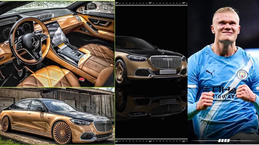 هالاند يضمّ نسخة نادرة من "مايباخ" إلى أسطوله 