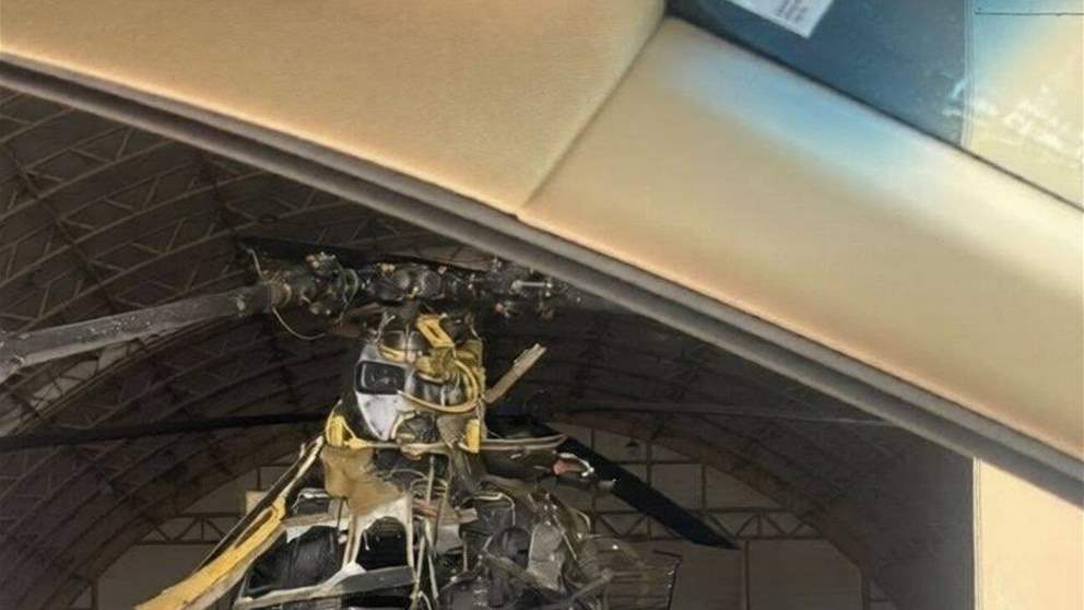 بالصور.. مسيّرة إيرانية تصيب شينوك أميركية في الكويت