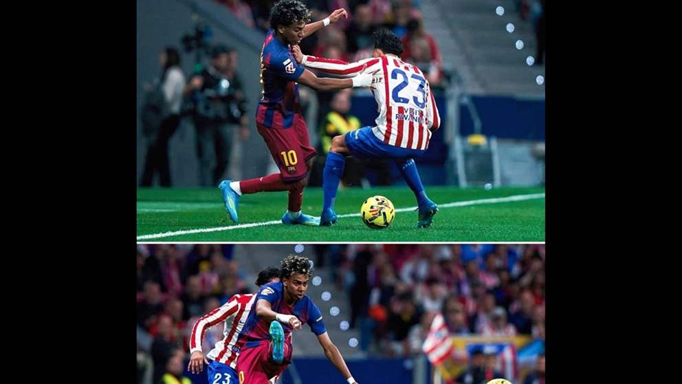 فيديو "كوبري" لامين يامال ينتشر كالنار في الهشيم 