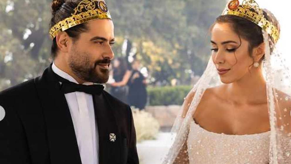 ابن ناصيف زيتون و دانييلا رحمة يخطف الأنظار في أحدث ظهور له