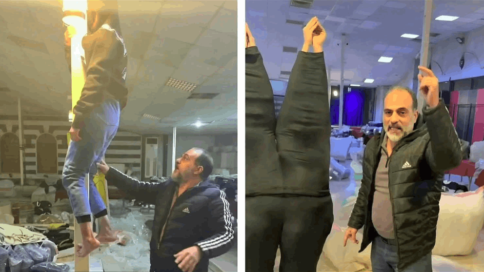 القبض على العم ابو باسم وعماله في حمص بعد فيديوهاتهم التسويقية المثيرة الجدل