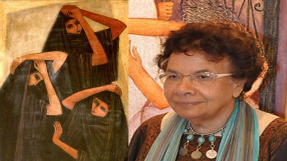 وفاة رائدة الفن التشكيلي زينب السجيني تهز الوسط الفني