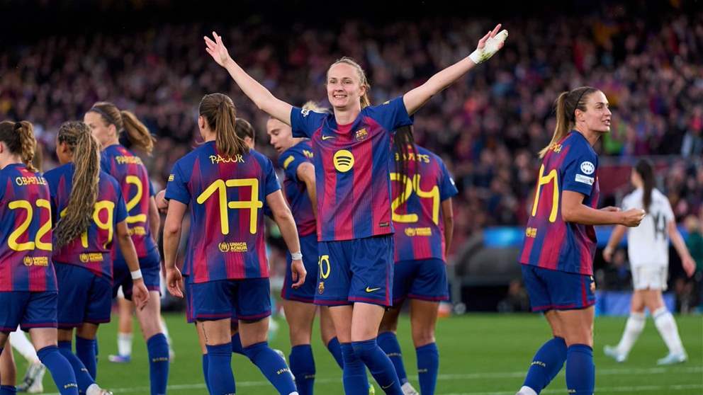 سيدات برشلونة تهيمن على التوقف الدولي بـ 15 لاعبة 