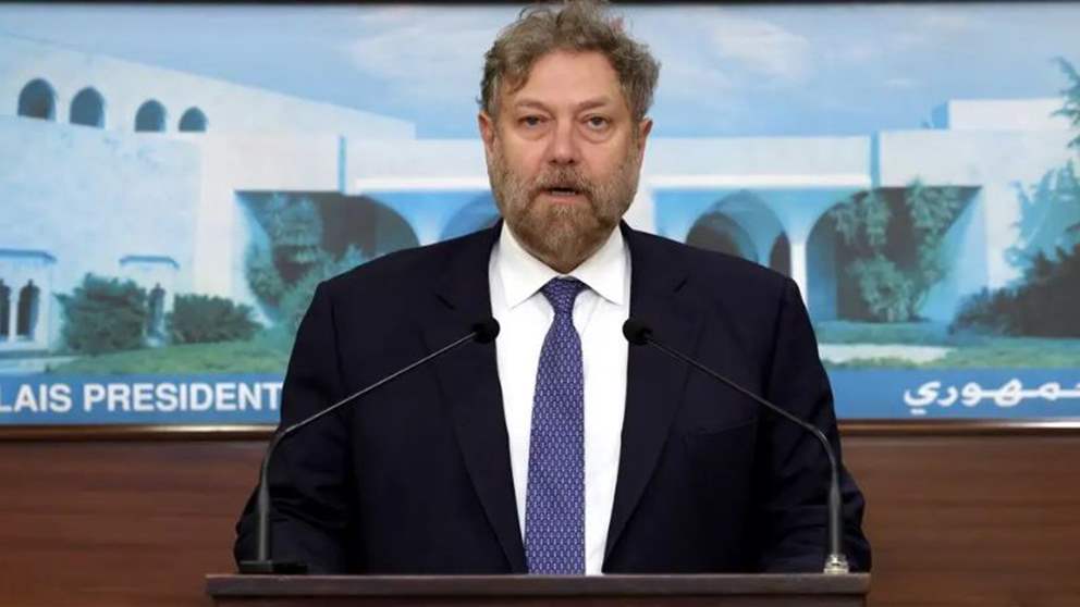 افرام من بعبدا: "المفاوضات طريق النجاة"!