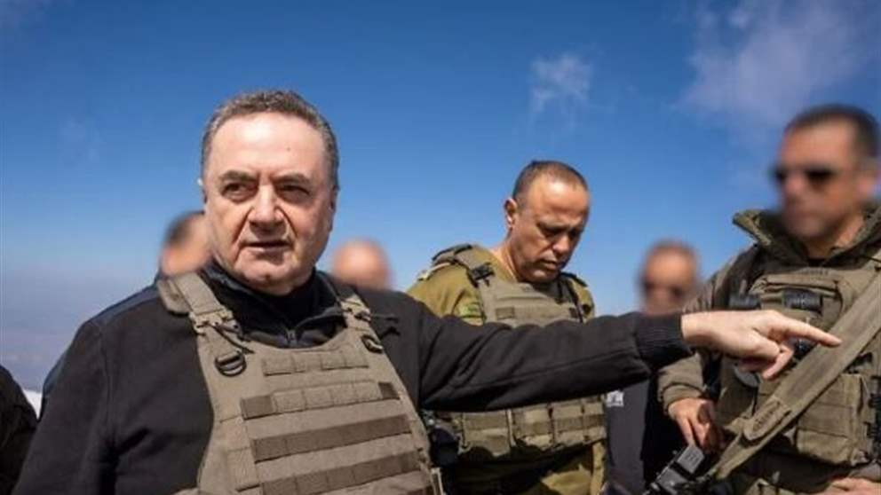 كاتس يصعّد ويعلن "الهدف النهائي" في لبنان