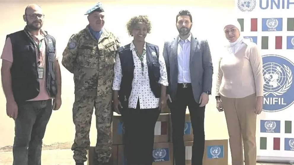 من اليونيفيل إلى بلدية صيدا.. مساعدات عينية 