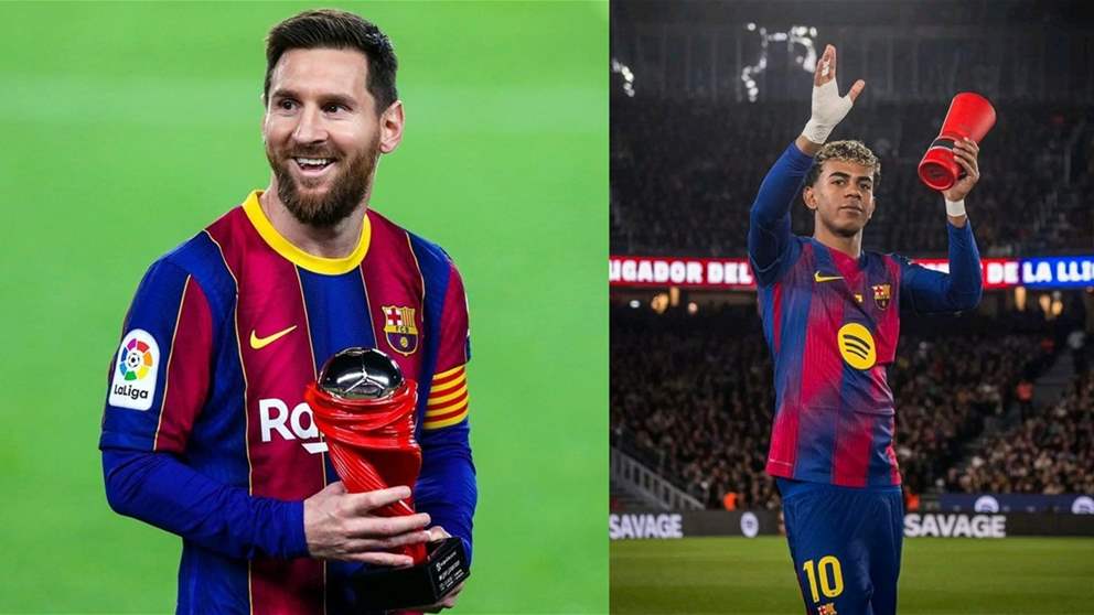 لامين يامال يعادل رقم ليونيل ميسي التاريخي 