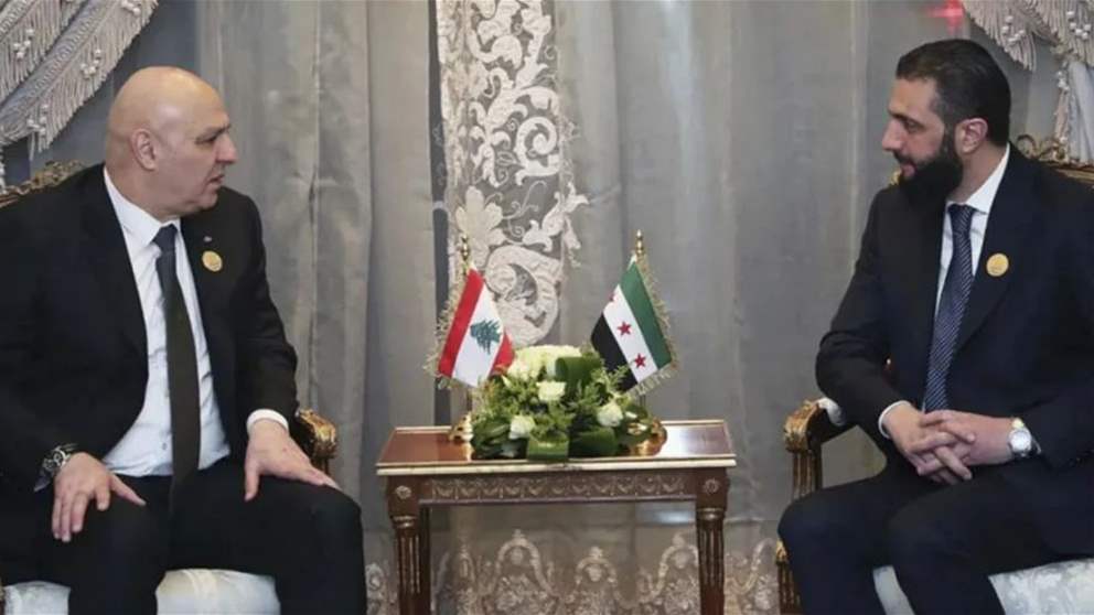 بين بيروت ودمشق.. ما الذي يمنع اللقاء بين عون والشرع ؟ (النهار)