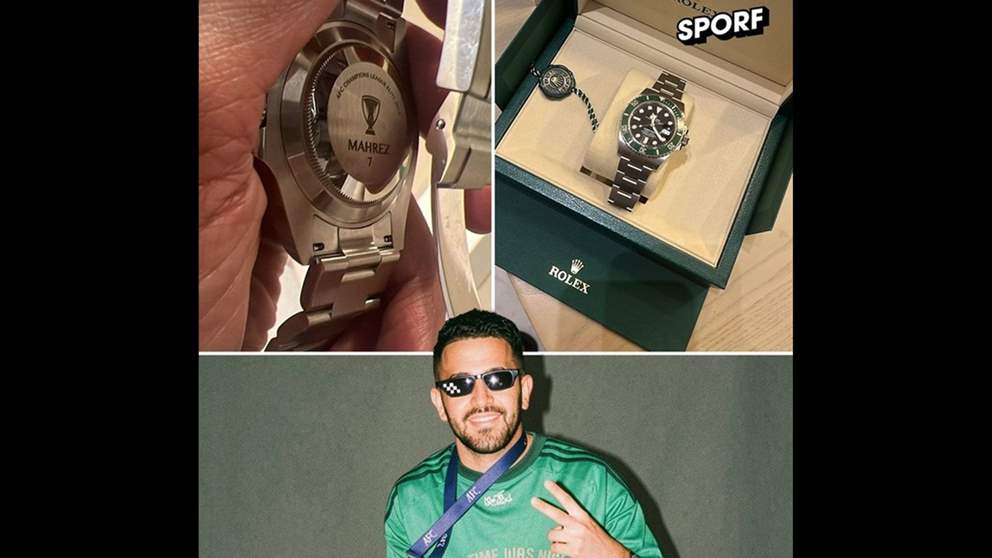 ساعات "رولكس" فاخرة تُزيّن معصم أبطال آسيا