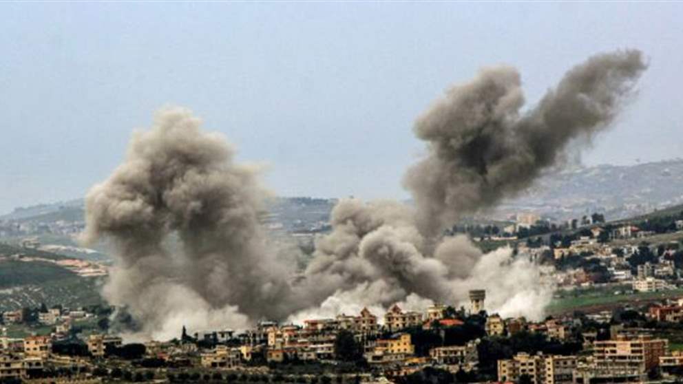 بالفيديو - لحظة الغارة على وادي جيلو 