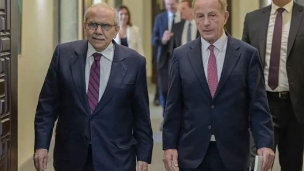 لتثبيت وقف إطلاق النار.. هذا ما نوقش بين سلام وعيسى