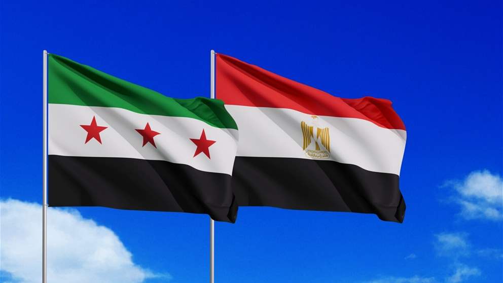 تنسيق مصري سوري بشأن التطورات الإقليمية الراهنة