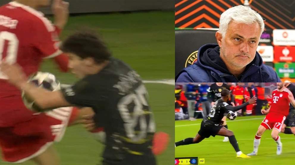 مورينيو: الأداء التحكيمي في بطولة دوري أبطال أوروبا مثير للسخرية