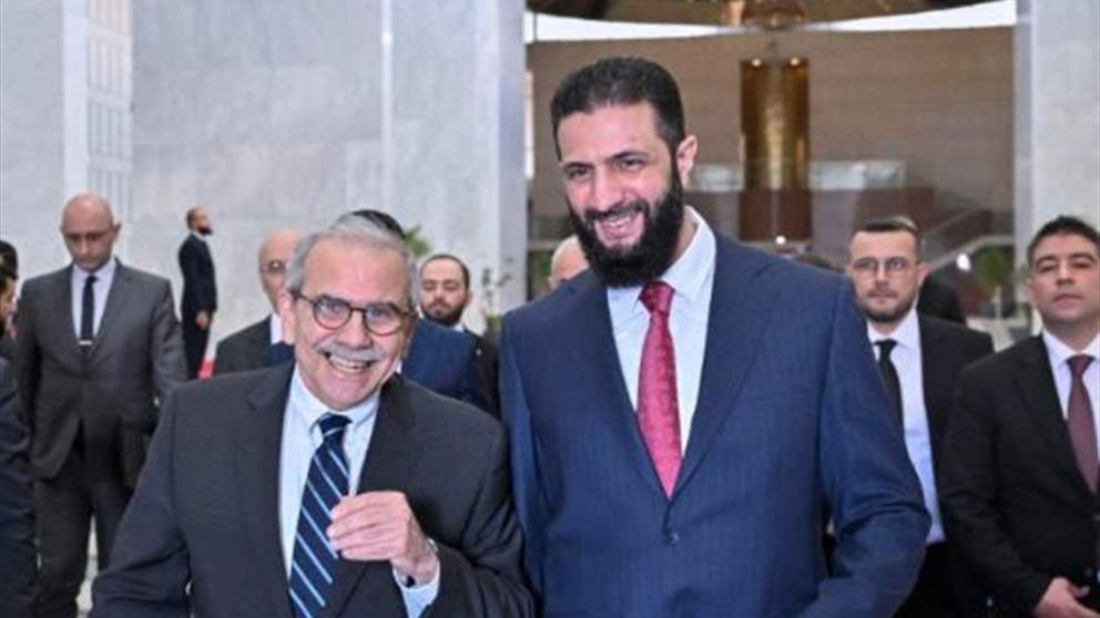سلام يلتقي الشرع في قصر الشعب.. آخر التفاصيل مع مراسل الجديد