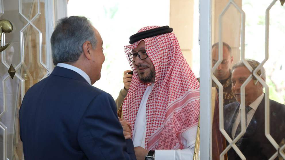 أرسلان استقبل السفير بخاري في زيارة وداعية