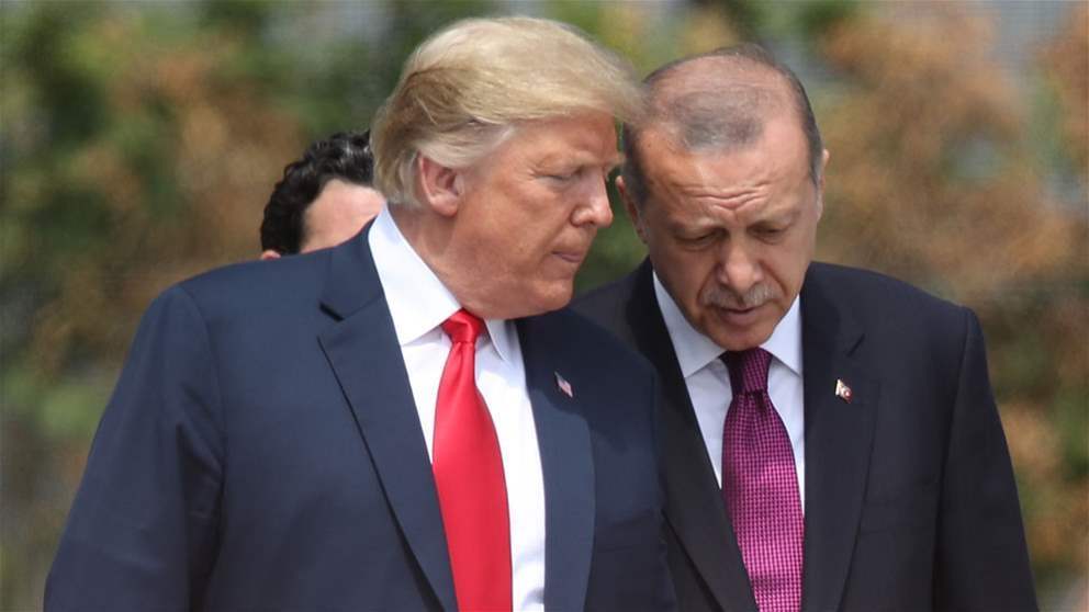ملف لبنان في اتصال هاتفي بين ترامب واردوغان