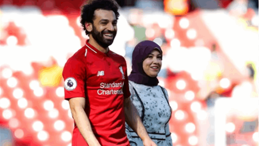 محمد صلاح وزوجته ماجي صادق يثيران الجدل .. هل ينتظران طفلهما الثالث؟