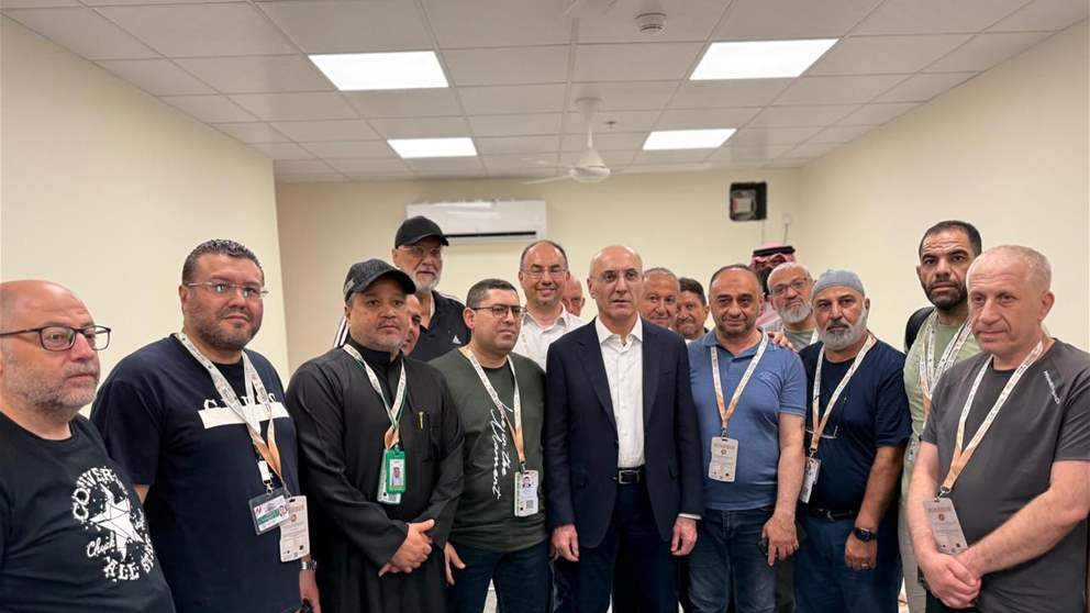 وزير الداخلية أحمد الحجار يتفقد مخيم الحجاج اللبنانيين في منى (صورة)