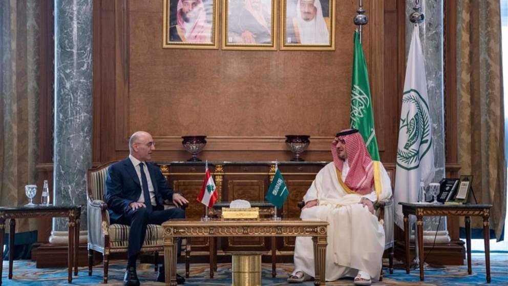 الحجار يلتقي نظيره السعودي: لبنان يقف إلى جانب أشقائه العرب  