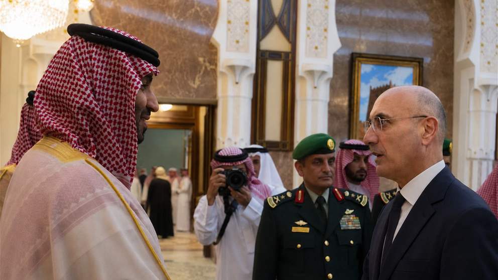 إلى بن سلمان.. الحجار ينقل تحيات عون وسلام (فيديو)
