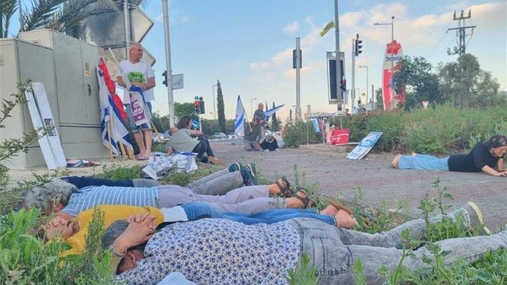 يسبب صواريخ الحزب.. "انبطاح جماعي" (صورة) 