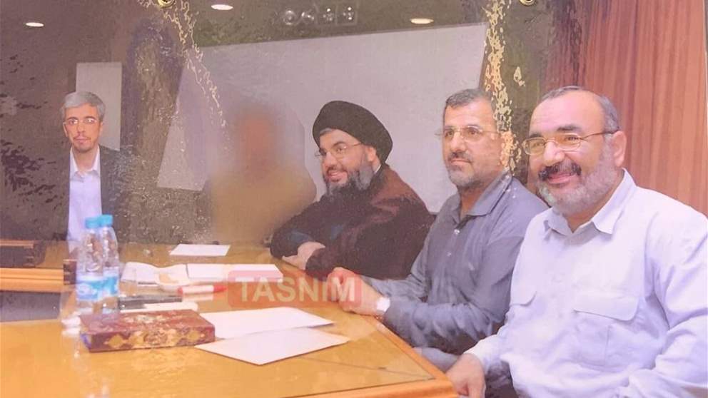 صورة لنصر الله.. إعلام ايراني ينشر