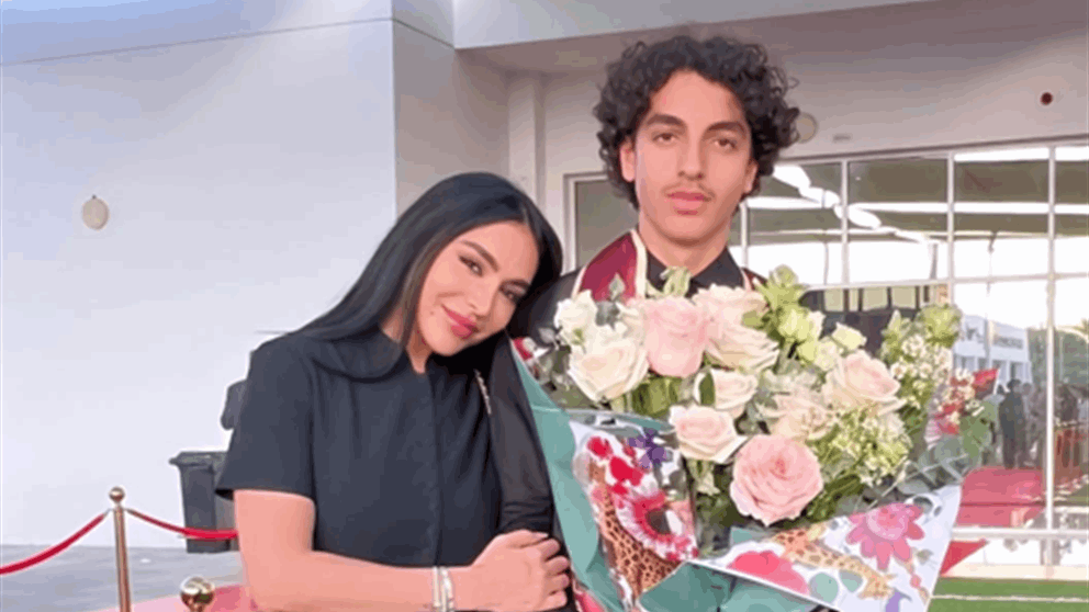 تخرج شمس نجل باسل خياط من المرحلة الثانوية وسط أجواء عائلية مميزة