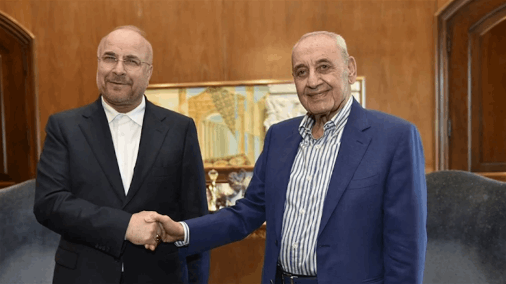 "البند المتعلق بـ لبنان".. بين بري وقاليباف 
