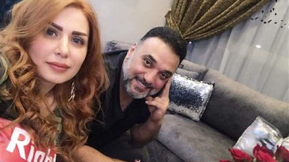 طارق مرعشلي يعايد زوجته آلاء بيرقدار برسالة رومانسية