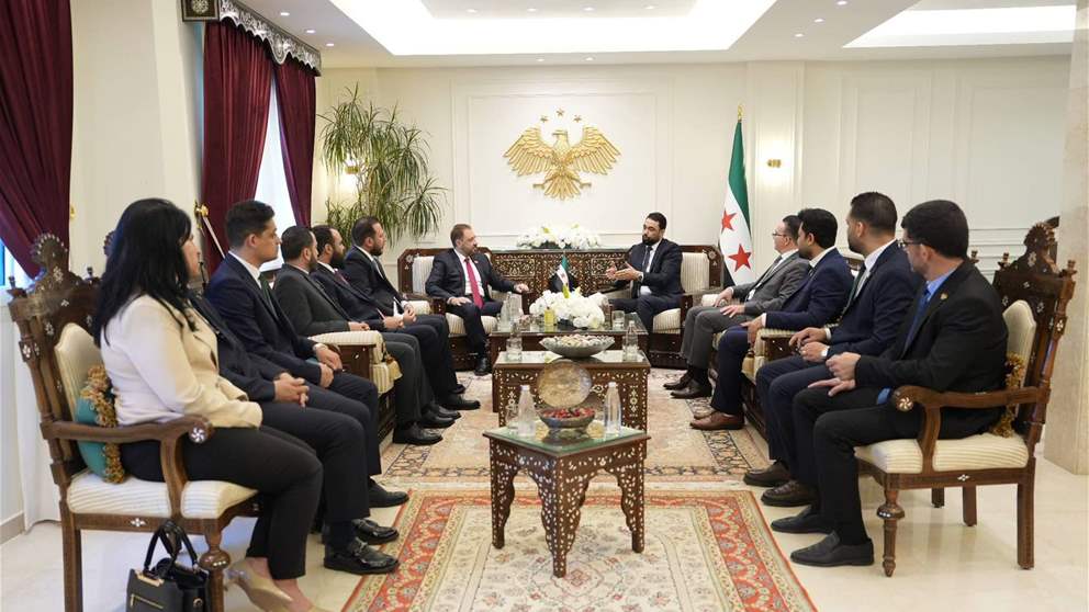 الهزاع يستقبل الهيئة العامة للطيران المدني السوري في اليرزة 
