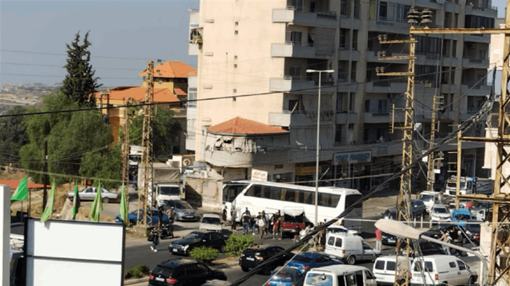 من أوتوستراد النبطية.. مراسل الجديد يواكب المشهد