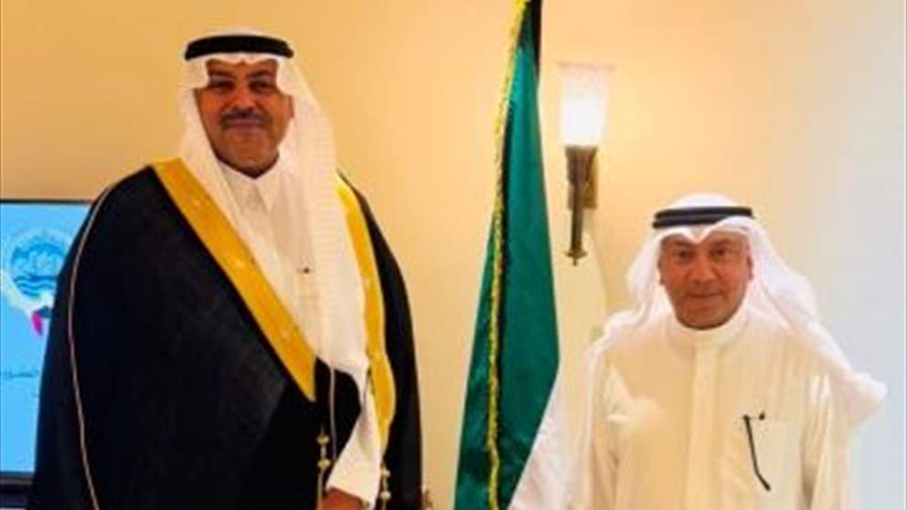 السفير السعودي والسفير الكويتي في بيروت يبحثان تعزيز التعاون المشترك