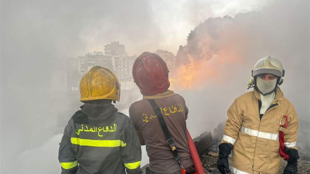 عن حريق الدكوانة.. بيان للدفاع المدني