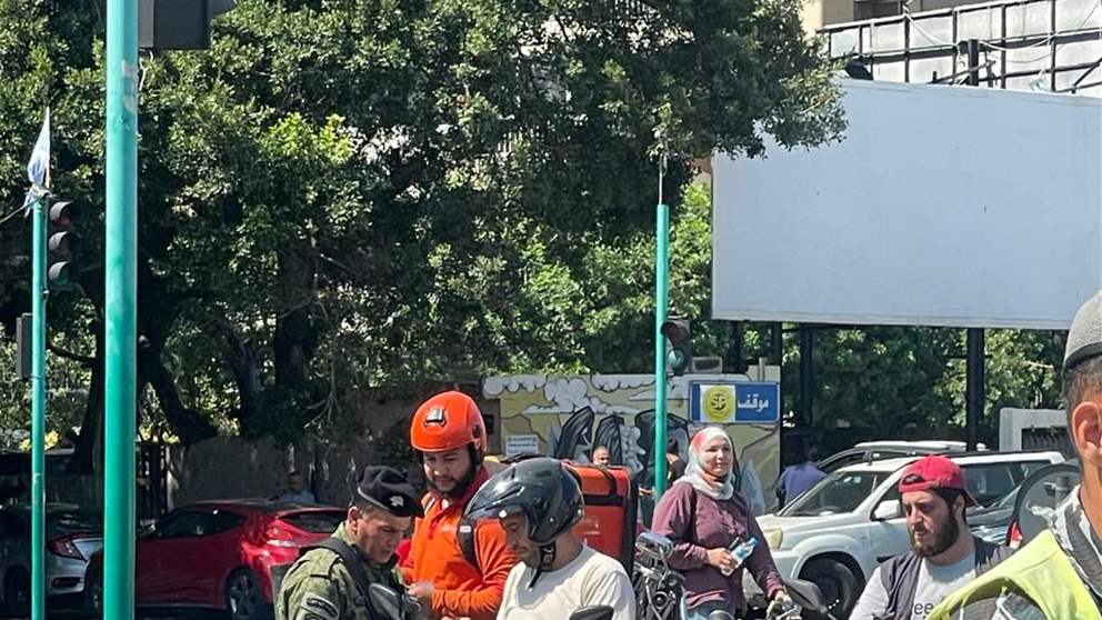 بالصور - حملة أمنية في بيروت لضبط مخالفات الدراجات النارية