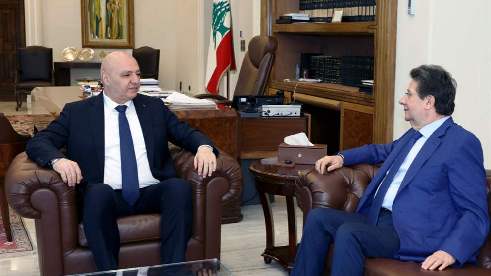 لقاء في بعبدا.. عون يستعرض مع كنعان المسار التفاوضي