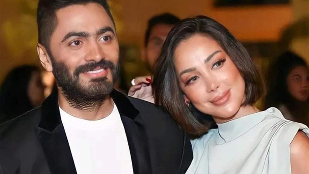 كاميرا مراقبة تشعل أزمة بين تامر حسني وأحد جيرانه