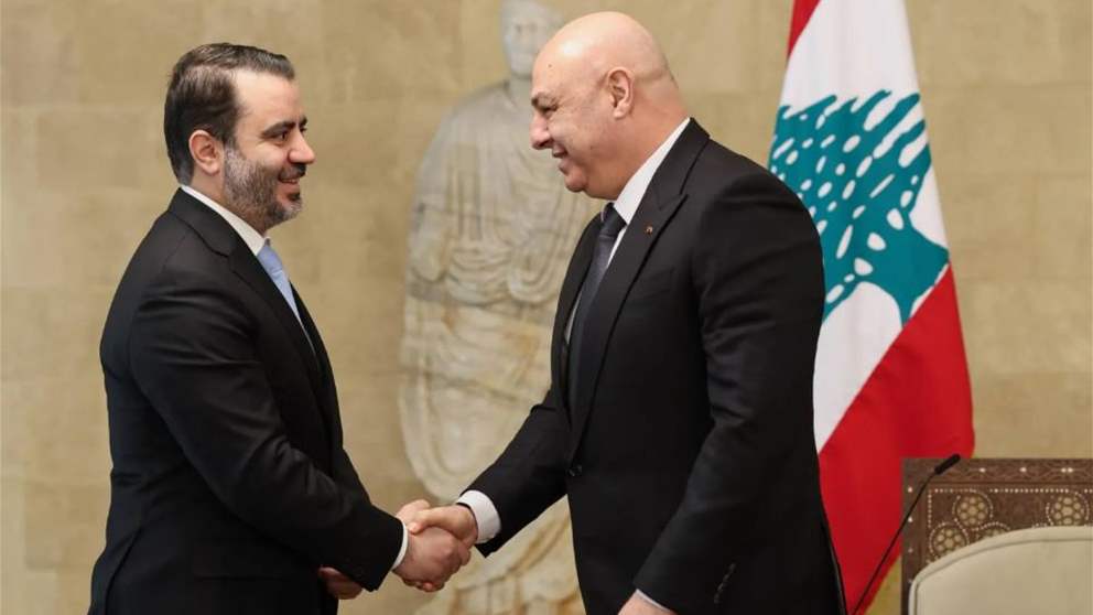 وزير الخارجية السوري في بعبدا للقاء عون.. مراسلة الجديد تنقل الأجواء 