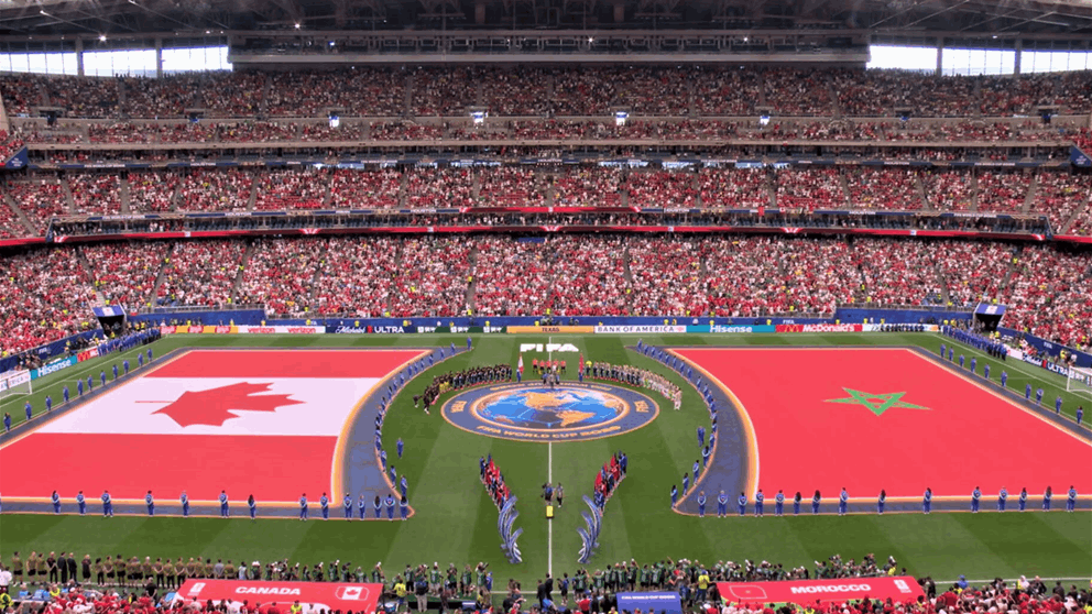 ⚽ انطلاق مباراة المغرب أمام كندا في ثمن نهائي كأس العالم 2026