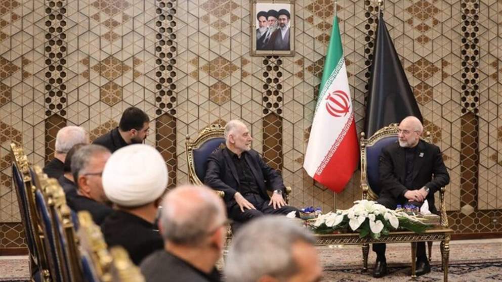 بعد لقائه وفد الحزب.. قاليباف: السلام في لبنان يمر عبر إيران