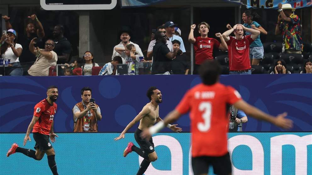 بالصور - فرحة الهدف الثاني للمنتخب المصري بمرمى الأرجنتين