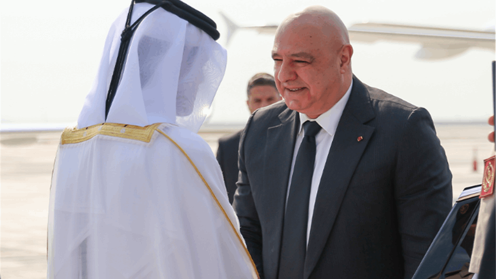 الأمير القطري استقبل الرئيس عون الذي قدّم التعازي بوفاة الشيخ حمد بن خليفة آل ثاني