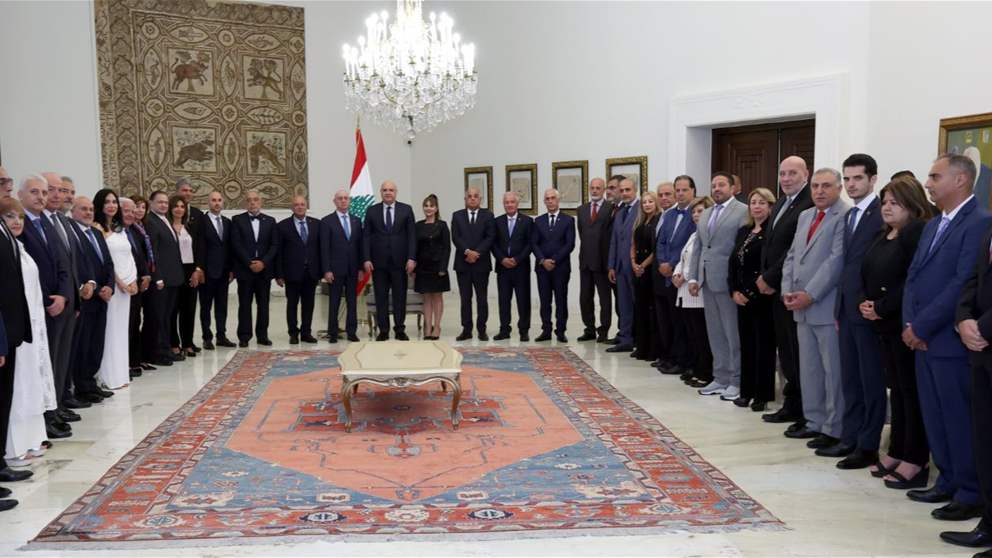 عون: ملف لبنان على طاولة ترامب
