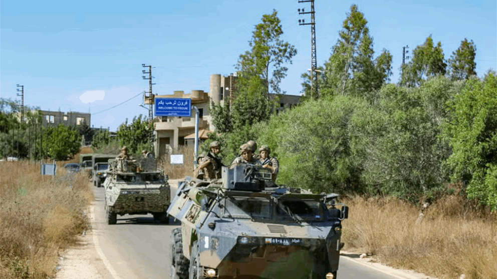 الجيش اللبناني ينتشر في أول منطقة تجريبية.. وإسرائيل تستعد لتسليم الثانية (يديعوت احرنوت)