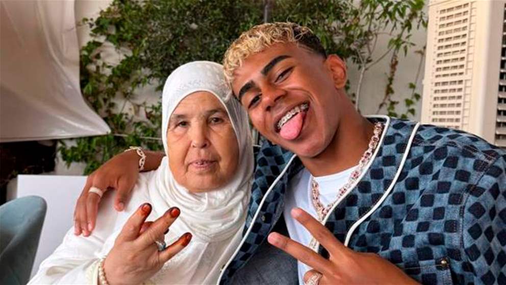 فيديو - فرحة الجدة تنتظر هدف لامين