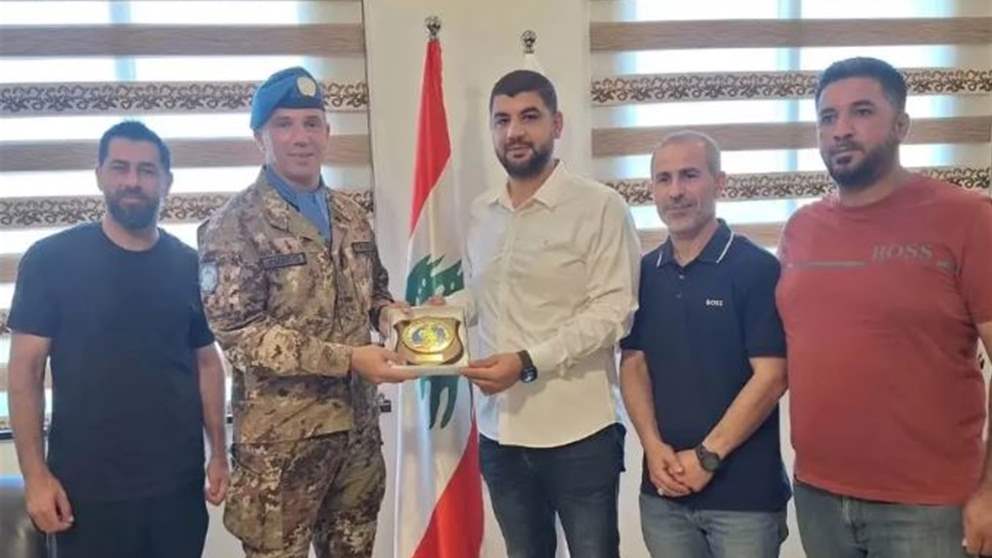 قائد القطاع الغربي في اليونيفيل يزور بلدية برج الشمالي