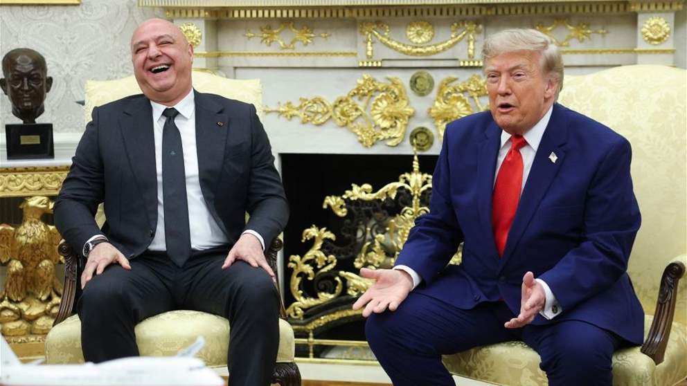 بالصور- مشاهد من لقاء عون و ترامب في البيت الابيض 